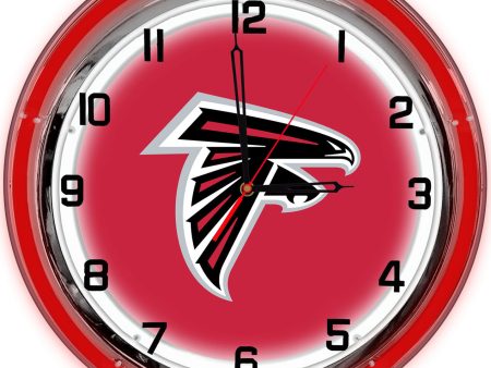 Atlanta Falcons Clock Neon 18  Online Sale