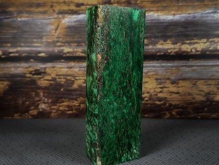 #2400 - Green Dyed Masur (Karelian) Birch Block Online Hot Sale