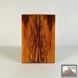 #2626 - Yellow and Maroon Spalted Curly Maple For Discount