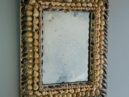 Shell Folk Art Grotto Mirror - SOLD Sale