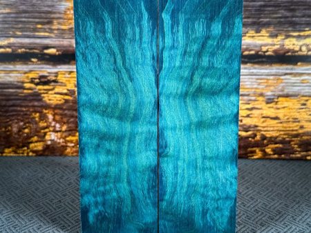 #2483 - Sea Blue Quilted Maple Online