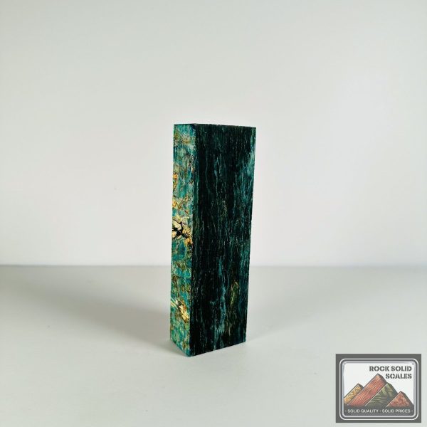 #2690 - Teal Hempwood Block Discount