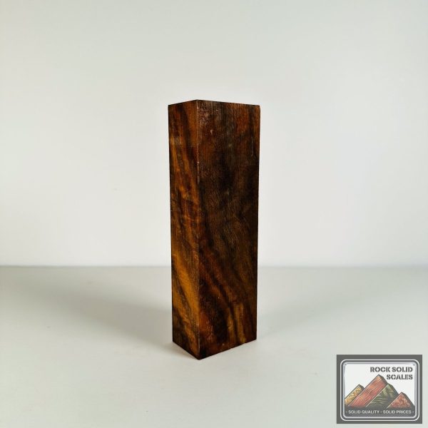 #2684 - Curly Bastogne Walnut Block on Sale