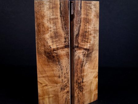 #2149 - Curly Spalted Myrtle - K&G Stabilized For Discount