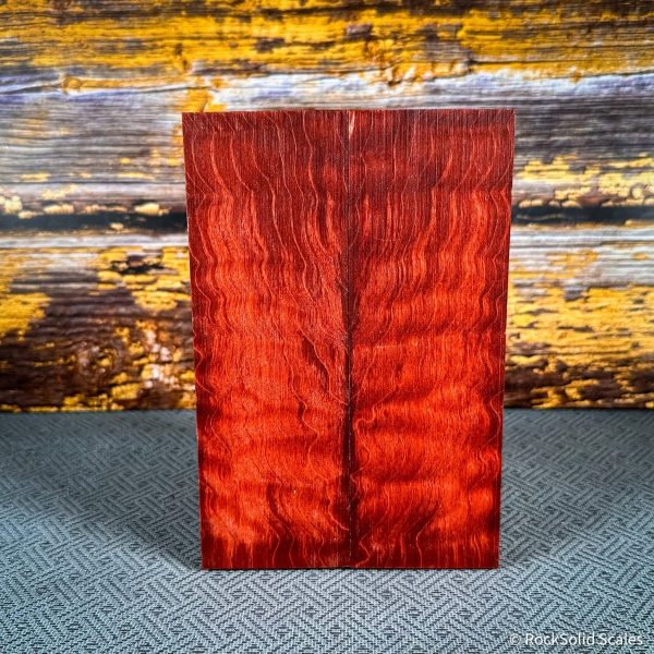 #2465 - RedRum Quilted Maple - Bargain Bin Cheap