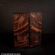 #2145 - Sinister Dyed Curly Redwood - K&G Stabilized Hot on Sale