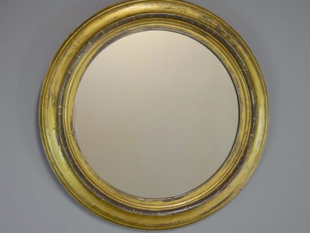 Round English Gilt Mirror - SOLD Fashion