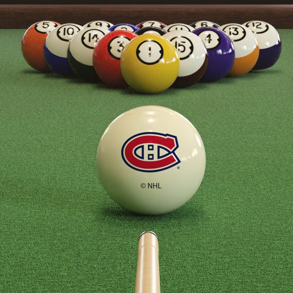 Montreal Canadiens Pool Balls - Retro Balls Set For Sale