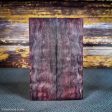 #2387 - Blue Red Double Dyed Quilted Maple - K&G Stabilized Sale