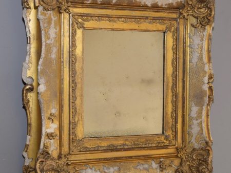 Distressed Gilt Mirror Online now