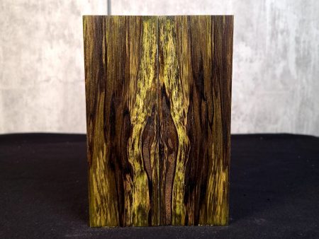 #2058 - Key Lime Spalted Alder Hot on Sale