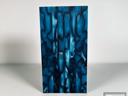 #2576 - Teal Pearl Swirl Acrylic Cheap