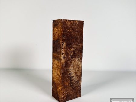 #2529 - Black Ash Burl Block For Cheap