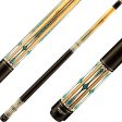 Valhalla VA610 Cue - Natural with Blue Diamonds and White Points on Sale