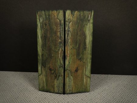 #2308 - Green Spalted Maple - Bargain Bin For Discount