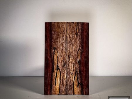 #2806 - Two-Tone Spalted Waterfall Bubinga Hot on Sale