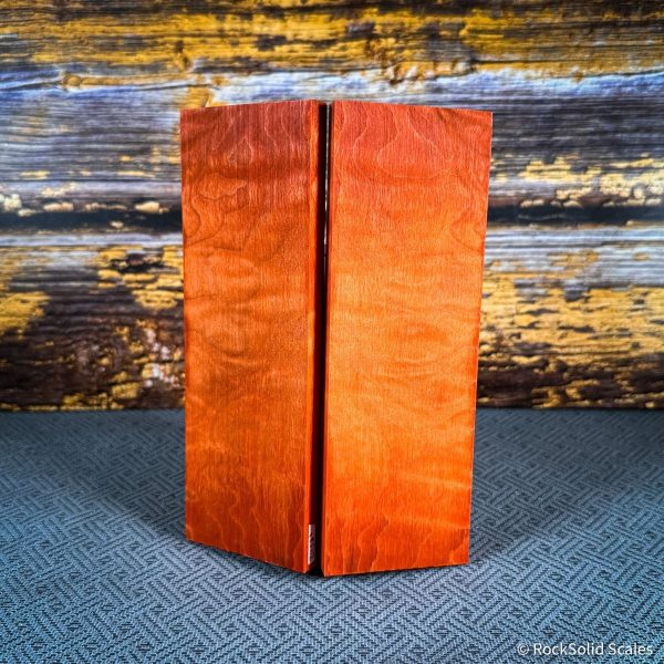 #2452 - OSHA Orange Quilted Maple Online now