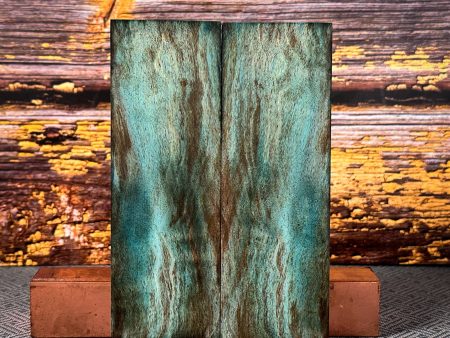 #2354 - Teal Spalted Maple For Sale