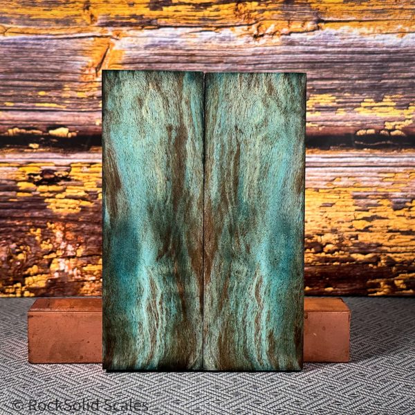 #2354 - Teal Spalted Maple For Sale