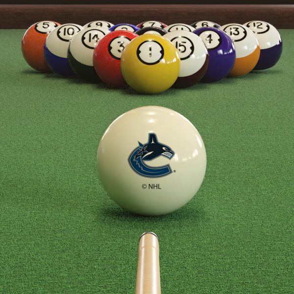 Vancouver Canucks Pool Balls - Retro Balls Set For Discount