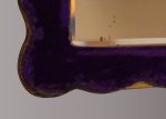 Purple Velvet Dressing Table Mirror with Stand Online Hot Sale