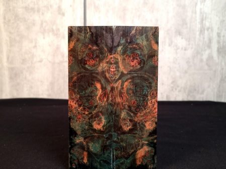 #2043 - Peacock Green and Sinister Maple Burl Sale