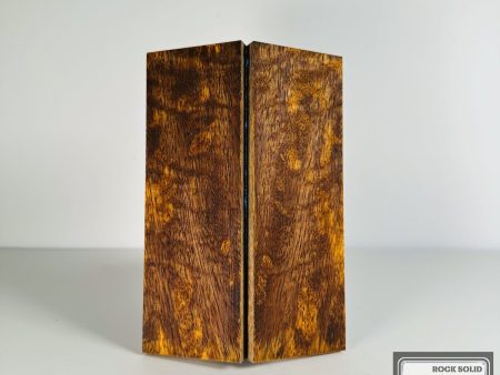 #2699 - Sunset and Grey Spalted Curly Mango Fashion