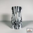 #2572 - Black White Swirl Acrylic Supply