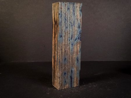 #2151 - Tru-Blue Spalted Black Locust Block Cheap