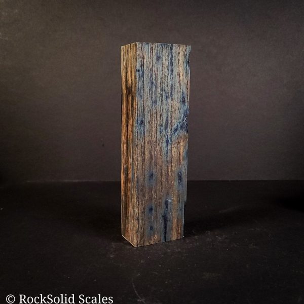 #2151 - Tru-Blue Spalted Black Locust Block Cheap