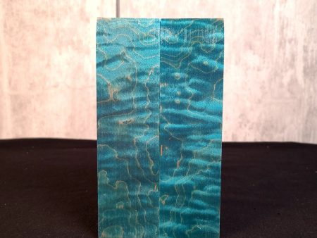 #2044 - Sky Blue Curly Maple on Sale