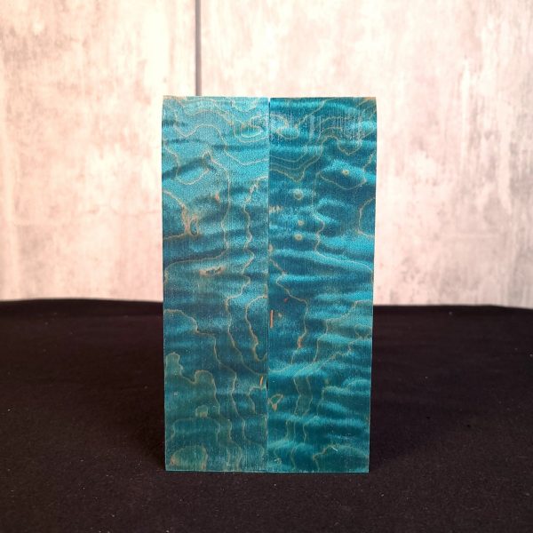 #2044 - Sky Blue Curly Maple on Sale