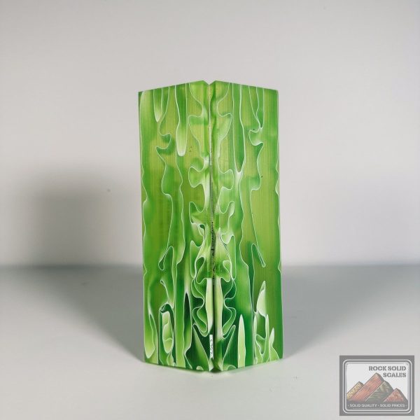 #2563 - Chartreuse Swirl Acrylic Online Sale