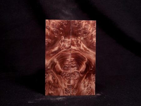 #2029 - Curly Redwood Burl - K&G Stabilized For Sale