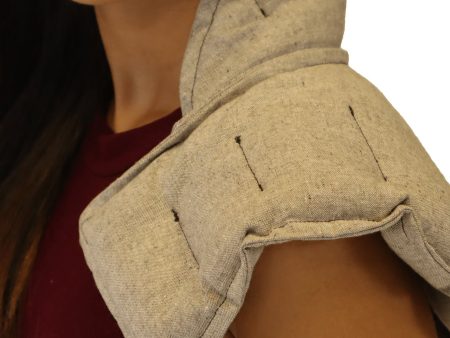 Hemp Neck and Shoulder Heat Wrap - Deep Penetrating Herbal Hemp Aromatherapy Neck Wrap For Sale