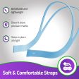 Mars Wellness Replacement Headgear Kit P10 CPAP Pillow Mask Headgear - 4 Pack with 8 Adjustment Clips Online Sale